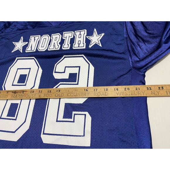 Riddell Blue Vintage North Football Jersey #82 Adult Large - Picture 4 of 11